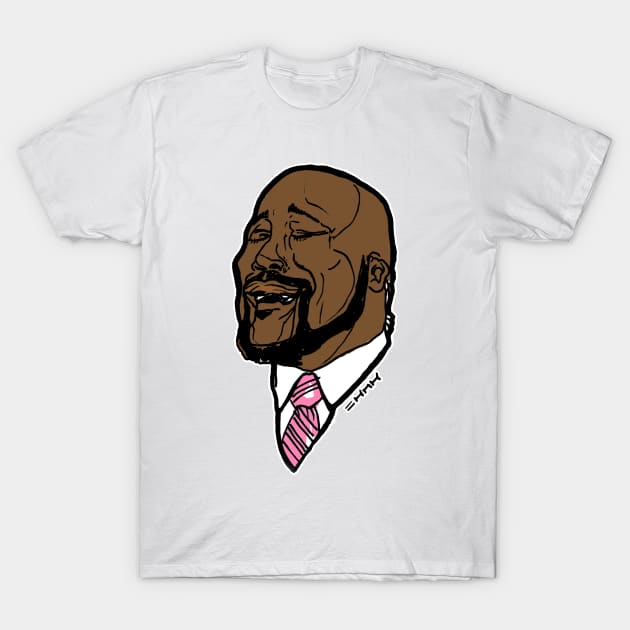 Shaq Singing Meme Tee T-Shirt by sketchnkustom